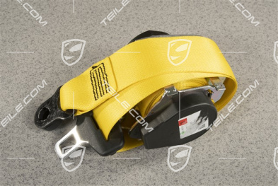 Pas bezpieczeństwa, żółty Racing Yellow, L=R