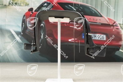 Tail pipe cover trim, Black matte, GTS/GT4, R