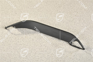 Centre console cover, Lateral, Black, R