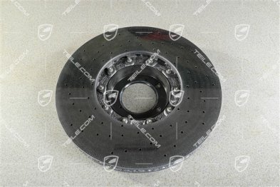 Turbo, PCCB, Keramik Bremsscheibe, Vorne, Schwarz / Gelb Bremssattel, R
