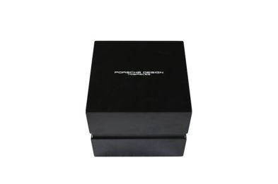 Porsche Design Sport Chrono Subsecond, 1919 Collection, Titanium + Fahrzeugleder, Durchmesser 42mm, in Schwarz