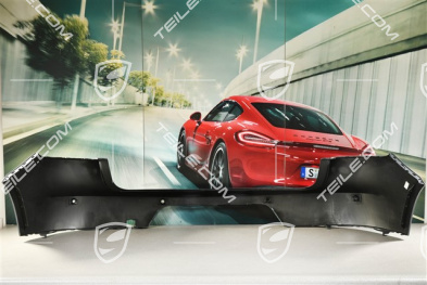 Rear bumper / lining, with ParkAssist / reversing camera