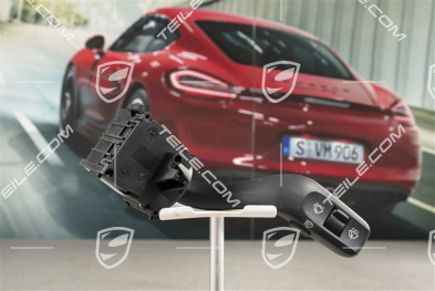 Wiper switch, headlight washer system