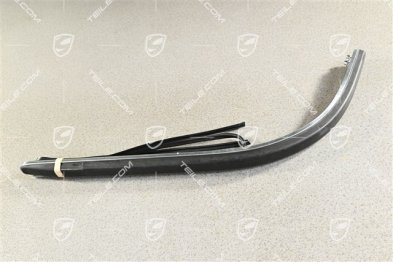 911S,  Rear bumper protective strip / moulding with alu strip, L=R