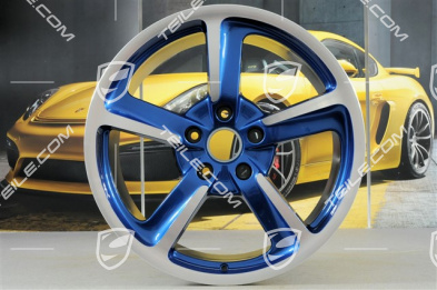 20" Felge Sport Techno, 10J x 20 ET50, Saphirblaumetallic