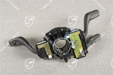 Steering column switch with cruise control and voice control