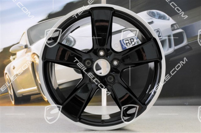20" Felge, Sport Classic, 11,5J x 20 ET63, schwarz hochglanz
