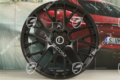 21" Felge RS Spyder Design, 10J x 21 ET19, schwarz seidenmatt
