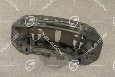 Brake calliper, front axle, silver, R