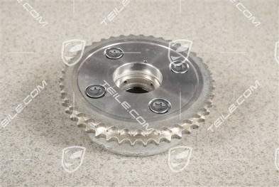 Camshaft adjuster unit, Inlet