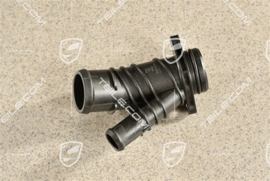 V6, Coolant guide housing flange / neck