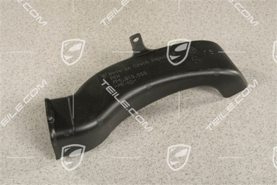 Ventilation air duct centre console, front, R