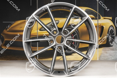 20" Felge Carrera Classic, 8,5J x 20 ET53, Titan