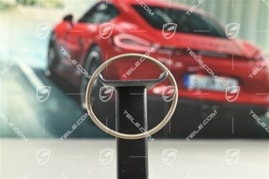 Retaining spring, tie rod bellows, Outer, L=R