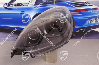 Xenon Scheinwerfer, schwarz, L