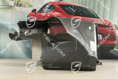 Air duct, front, Facelift 09-, R