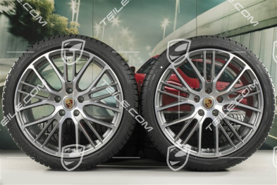 21" Koła zimowe, komplet "Exclusive Design Sport", felgi 9,5 J x 21 ET71 + 10,5 J x 21 ET71 + opony zimowe Pirelli Sottozero III 275/35 R21 + 315/30 R21