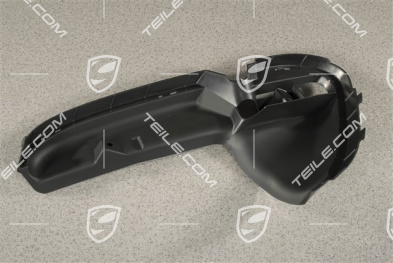 Air duct / guide / 4,8L Biturbo, Satin black, R
