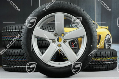 19" "Sport Classic" Winterräder Satz, Felgen 8J x 19 ET21 + 9J x 19 ET21, Dunlop Winterreifen 235/55 R19 + 255/50 R19, mit RDK-Sensoren
