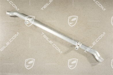 Charge air cooling system / Intake pressure pipe, lower between Letf and Right Intercooler