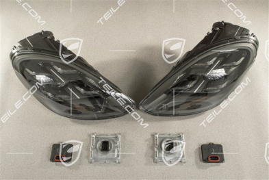 LED-Matrix Scheinwerfer PDLS Plus, Satz inkl. Steuergeräte, schwarz, L+R