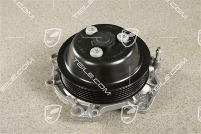 Water pump, complete with pulley