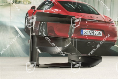 3,0L, Air duct, front, lateral, R