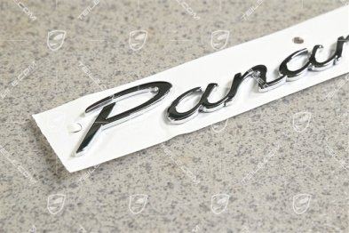 "Panamera" Schriftzug, verchromt