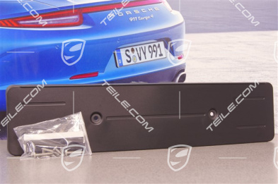 Front bumper number / Licence plate support Front bumper number / Licence plate support