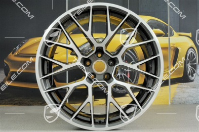 20-inch RS-Spyder Design wheel set, titanium, 9J x 20 ET 26 + 10J x 20 ET19
