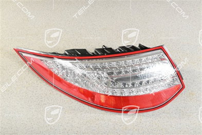 Rear light / tail light, clear glass, LED, Facelift, L