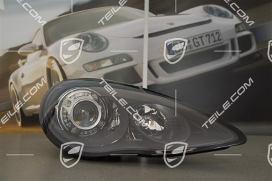 Xenon Scheinwerfer, Bi-Xenon, Turbo, schwarz, R