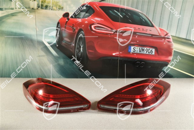 Rear lights Smoked, facelift, set (L+R) RHD