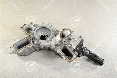 V8 Diesel, Thermostat housing with Thermostat insert