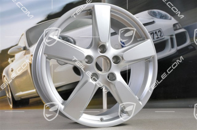 19" Cayman S Felgensatz, 8J x 19 x ET 57 + 9,5J x 19 x ET 45