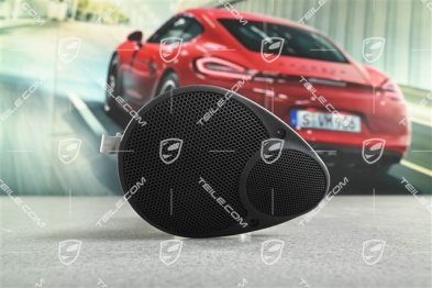 Coupe / Targa, Lautsprecher, Hinten, Satinschwarz, L