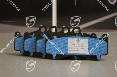 PCCB Brake pad set (L+R), GT2 / GT3 / GT2RS / GT3RS