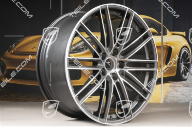 22-inch wheel rim set, Turbo IV, 10J x 22 ET48 + 11,5J x 22 ET61, standard SUV
