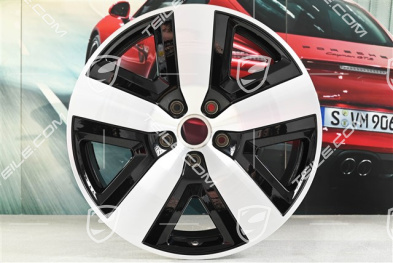 20-inch wheel rim, Cayenne Basis Aero, 10,5J x 20 ET55, black high gloss