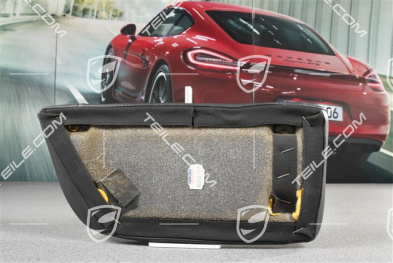 Rear / back seats, Lumbar support, Leather, Black, Convertible, R