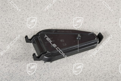 Headlamp Lateral high beam cap appendix, L