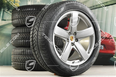 19-inch "Sport Classic" winter wheels set, rims 8,5J x 19 ET21 + 9J x 19 ET21 + Pirelli winter tyres 235/55 R19 + 255/50 R19, with TPMS