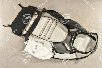 Coupe, Lehnenbezug, Leder, Schwarz, GTS, R