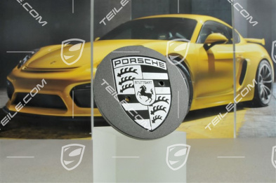 Hub cap, convex, Titanium